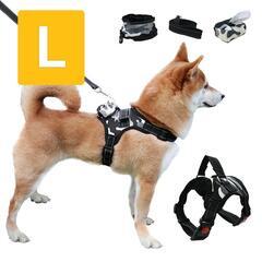 ♥️新品未使用♥️犬 ベルト犬用 ハーネス 犬具 胴輪 リードセ...