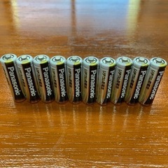 【受渡済】高級　単三リチウム乾電池×10本　Panasonic 