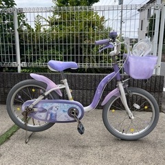 （取引決定につき受付停止）子供自転車　キッズ　ラプンツェル
