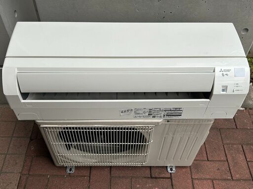 6551＜専門店の工事セット＞　２０２０年　頑丈な三菱霧ケ峰　６畳用エアコン