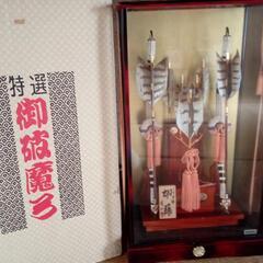 節句飾り６　破魔弓　高さ約７４cm