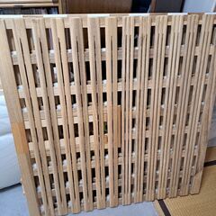 中古すのこベッド折り畳みの画像