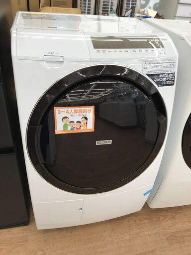 ★ジモティ割あり★ 日立 ドラム洗濯機 BD-SG100G 10.0kg 22年製 動作確認／クリーニング済み KJ5298