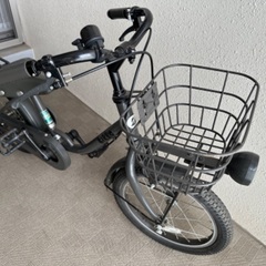 キッズ自転車　Bikke 16インチ　ダークグレーの画像