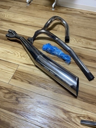 DAYTONA デイトナ スラッシュカットマフラー ドラスタ ドラッグスター