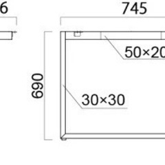 【値下げしました】DIY用テーブル脚　【自宅に引取に来て頂ける方】幅60cm~180cm 奥行75cm 高さ69cm DIY用　＋反り防止バー2本の画像