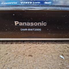 【中古】Panasonicパナソニック BDレコーダー DIGA DMR-BWT2000 HDD1TB お譲りします。の画像