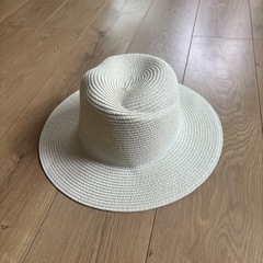 レディース　ストローハット