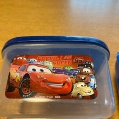 お弁当箱、デザート入れ、カーズ、車の画像