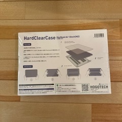 HOGOTECH MacBook air m2 m3 13インチ カバー　透明の画像