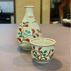 生活雑貨 食器 茶器徳利とぐい呑みのセットの画像