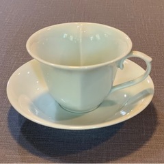 カップ&ソーサー　白磁
