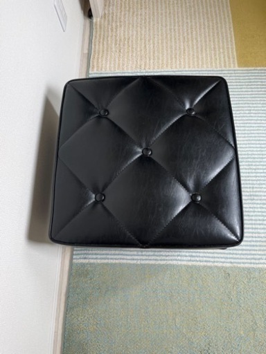 【引取り限定】カリモクスツールブラック