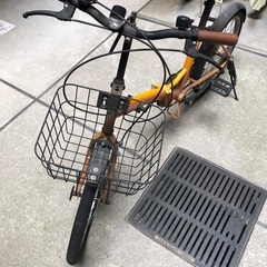 折りたたみ自転車の画像