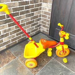【引き取り決定】【あげます】アンパンマン三輪車　