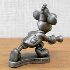 ハドソン社製 ミッキーマウス メタルフィギュア THE POINTER ミッキーの猟は楽し 5308 Fine Pewter ファインピューター 札幌 西区 西野の画像