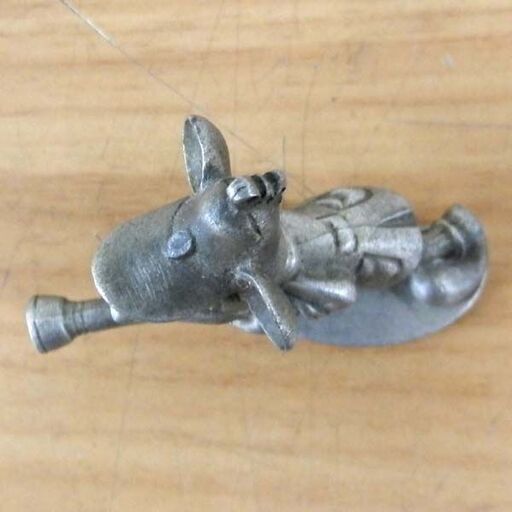ハドソン社製 ミッキーマウス メタルフィギュア THE POINTER ミッキーの猟は楽し 5308 Fine Pewter ファインピューター 札幌 西区 西野