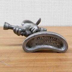 ハドソン社製 ミッキーマウス メタルフィギュア THE POINTER ミッキーの猟は楽し 5308 Fine Pewter ファインピューター 札幌 西区 西野の画像