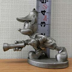 ハドソン社製 ミッキーマウス メタルフィギュア THE POINTER ミッキーの猟は楽し 5308 Fine Pewter ファインピューター 札幌 西区 西野の画像