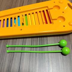 【終了】子供用品 ベビー用品 おもちゃ　アンパンマンの鉄琴の画像