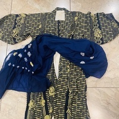 男児3〜4才　長浴衣&帯　