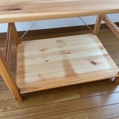 無印良品　パイン材ユニットシェルフの画像