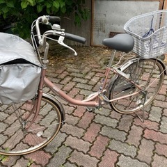 ブリヂストン　自転車　ママチャリ