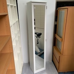 ミラー付き　収納家具 の画像