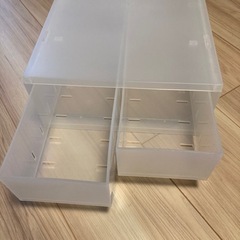 【無印に引き出し】取りに来てくださる方に差し上げますの画像