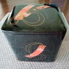 お重箱　三段　漆塗　漆器　美品