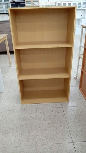 ★ジモティ割あり★  カラーボックス ナチュラル H107×D30×W61 クリーニング済み TJ6342