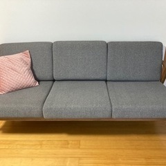 決まりました。※値下げしました 家具 ソファ 3人掛け取りに来てくださる方限定とさせていただきます