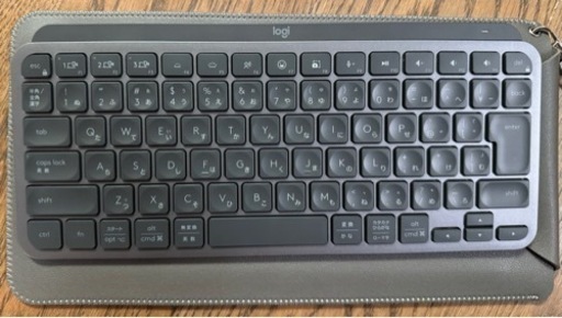 ロジクール ワイヤレス キーボード KX700GRdr MX KEYS mini 充電式 bluetooth Unifying非対応 無線 テンキーレス 国内正規品　ケースおまけ