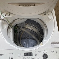 シャープ洗濯機の画像
