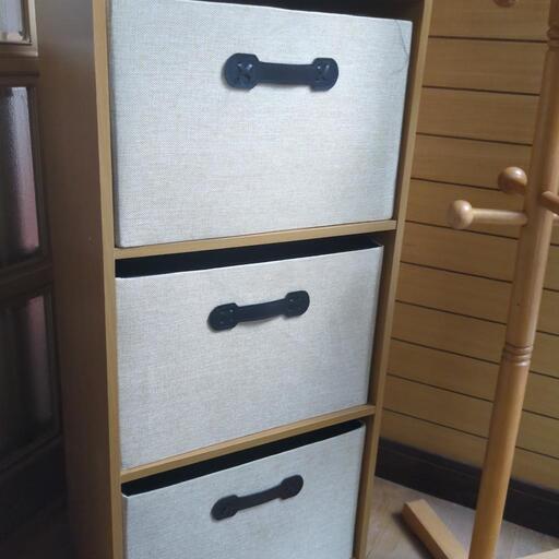 家具 収納家具 カラーボックス 収納付き