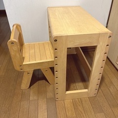 決まりました😊キッズ デスク＆チェア  セットの画像