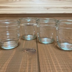Morozoff プリンのガラス容器