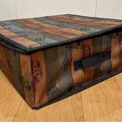 【おしゃれ】蓋付き収納ボックス