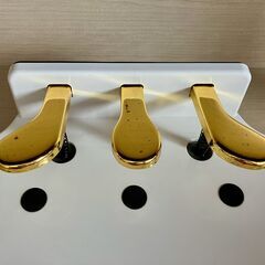 ピアノ補助ペダル 子供用ピアノ補助台 高さ調整可能 3ペダルタイプ（2ペダルも使用可）の画像