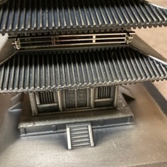 ズッシリ重量感のある東大寺七重塔スチール模型の画像