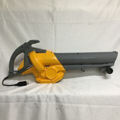 【北見市発】リョービ RYOBI ブロワバキューム RESV-1000 2017年製 黄色 掃除 粉砕 集じん機 (D5789yayY)の画像