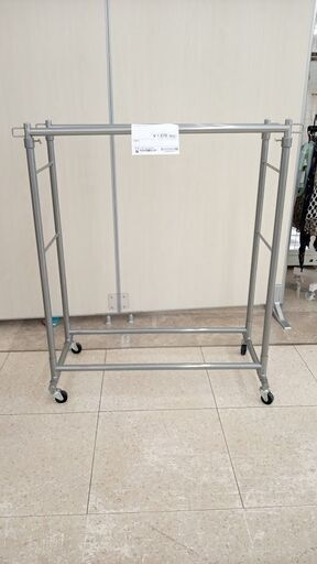 ★ジモティ割あり★  ハンガーラック シルバー H×D×W クリーニング済み TJ6356
