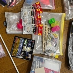 釣り道具いろいろの画像