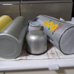 プーさん水筒２個（中古品）の画像