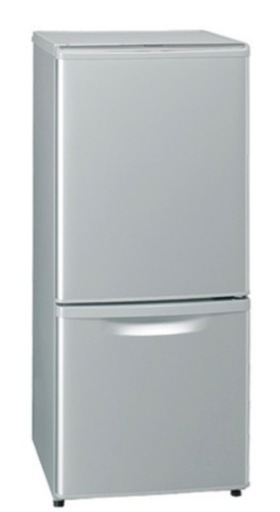 【値下げ】Panasonic冷蔵庫　一人暮らし　シルバー　家電 キッチン家電 冷蔵庫