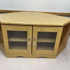 引取限定　三角コーナー　テレビ台　0606-1の画像