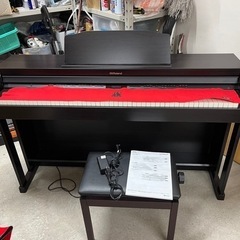 【‼️✨美品✨‼️】本格派電子ピアノ🌟Roland🌟HP601