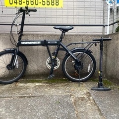 47：HUMMER　自転車　部品取等　ジャンク品　引取限定：埼玉県所沢市 ハマー HUMMER AL-MTB2621Fsus スポーツ車 26インチ 21段変速