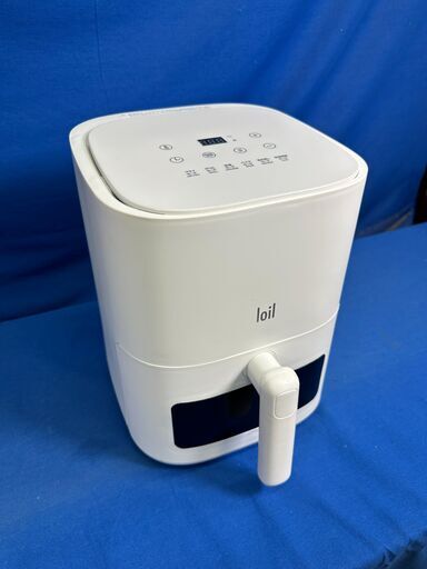 【動作保証あり】難点あり loil LOLRYU-W 多機能 ノンフライヤー ヘルシー調理器【管理KRK978】
