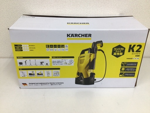 ケルヒャー　洗浄機　開封試運転のみ　ほぼ未使用品